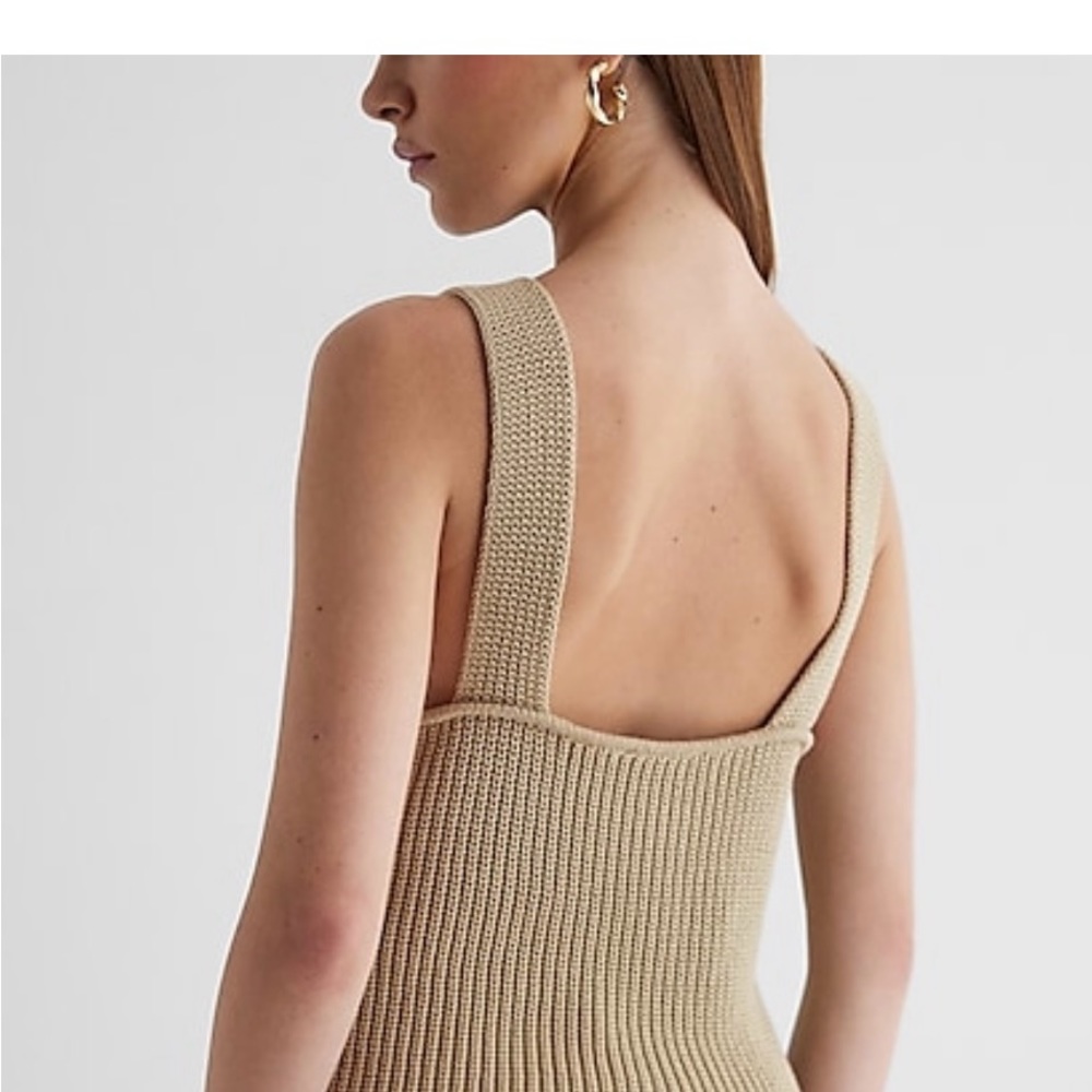 NWOT Express neural large sweater tank - Picture 4 of 9